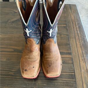 Twisted X Men's Cowboy Boots - Brown and Navy